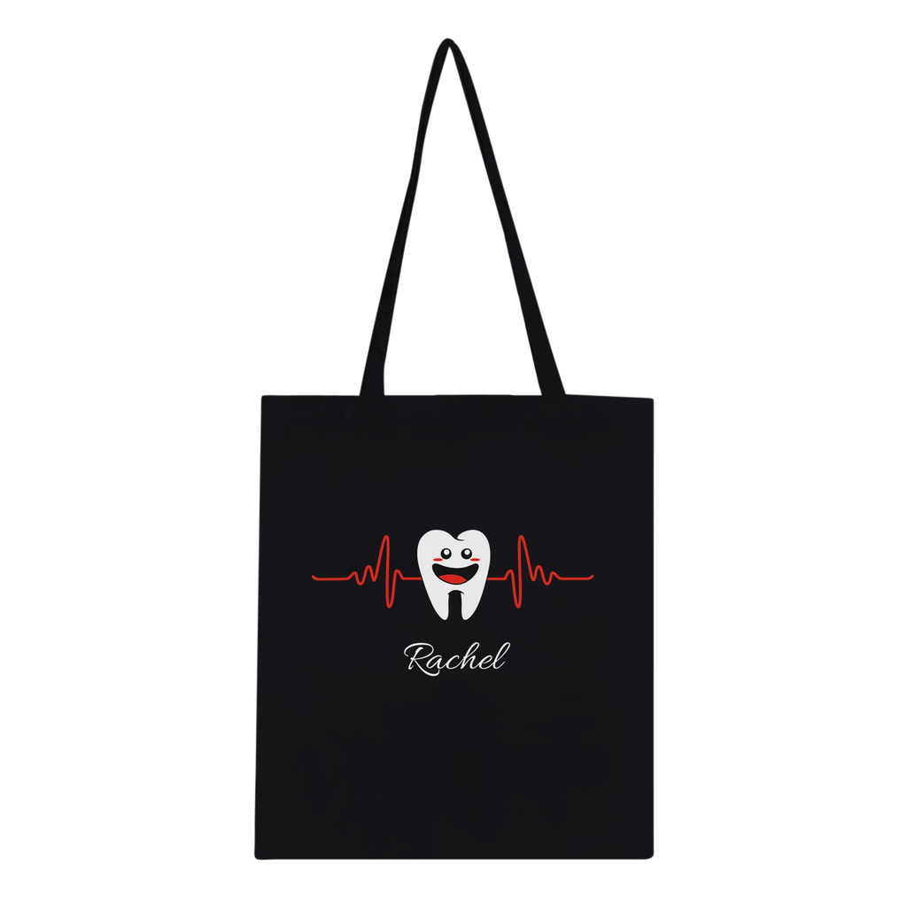 Dental Tooth Flag Personalized Tote Bag