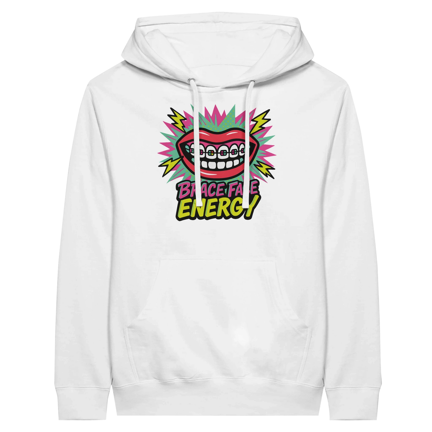 Brace Face Energy Hoodie