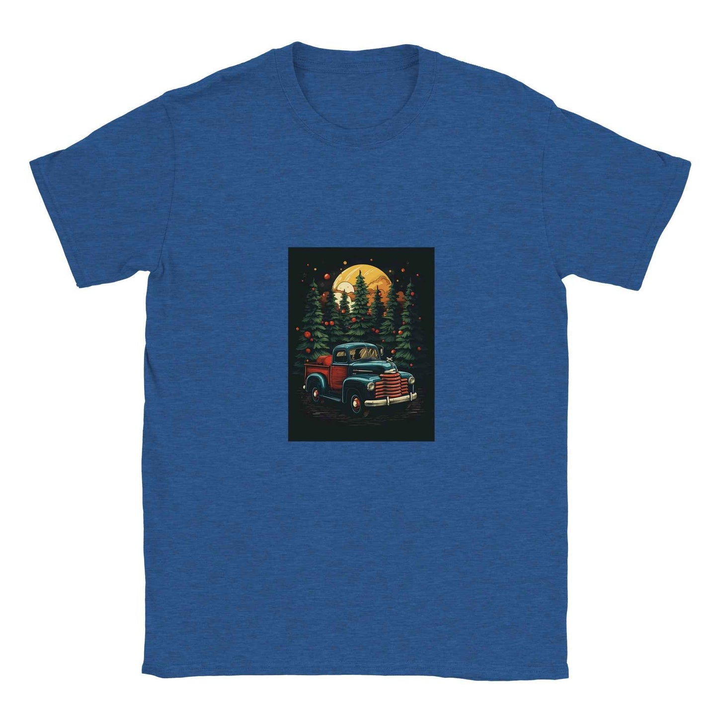Vintage Christmas Truck Shirt – Festive Holiday Graphic Tee for Men & Women