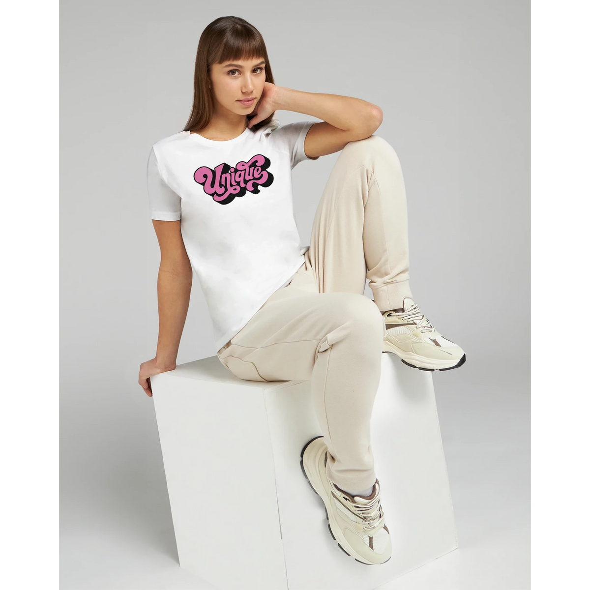 Women’s Unique Script T-Shirt