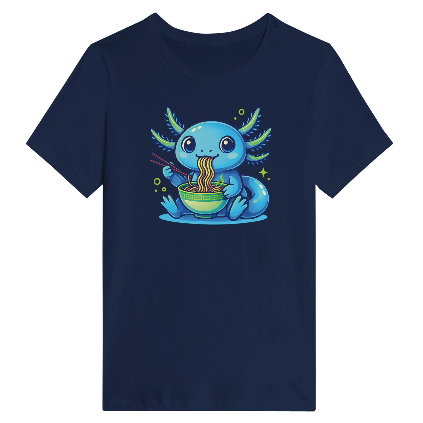 Women’s Kawaii Axolotl Ramen T-Shirt