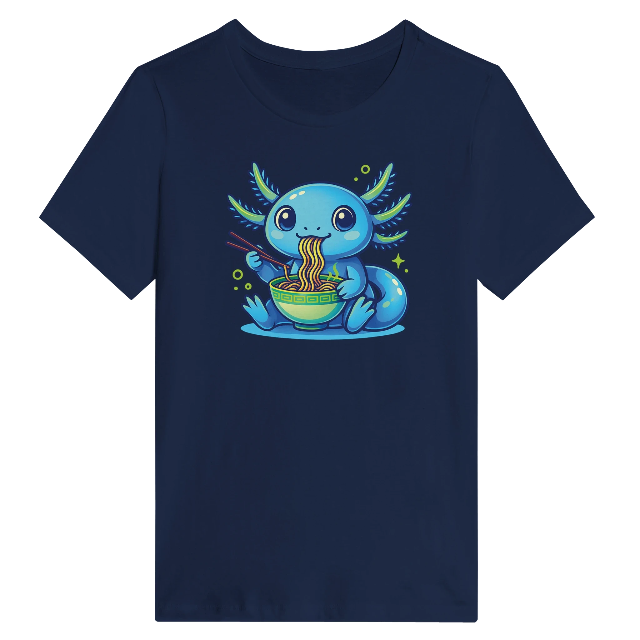 Women’s Kawaii Axolotl Ramen T-Shirt