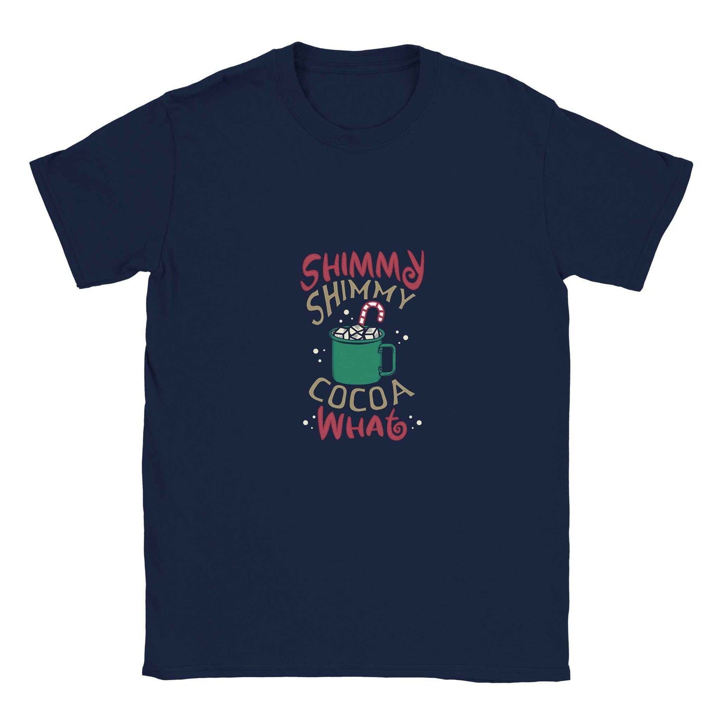 Shimmy Shimmy Cocoa What? Christmas Shirt – Festive Holiday Graphic Tee for the Whole Family