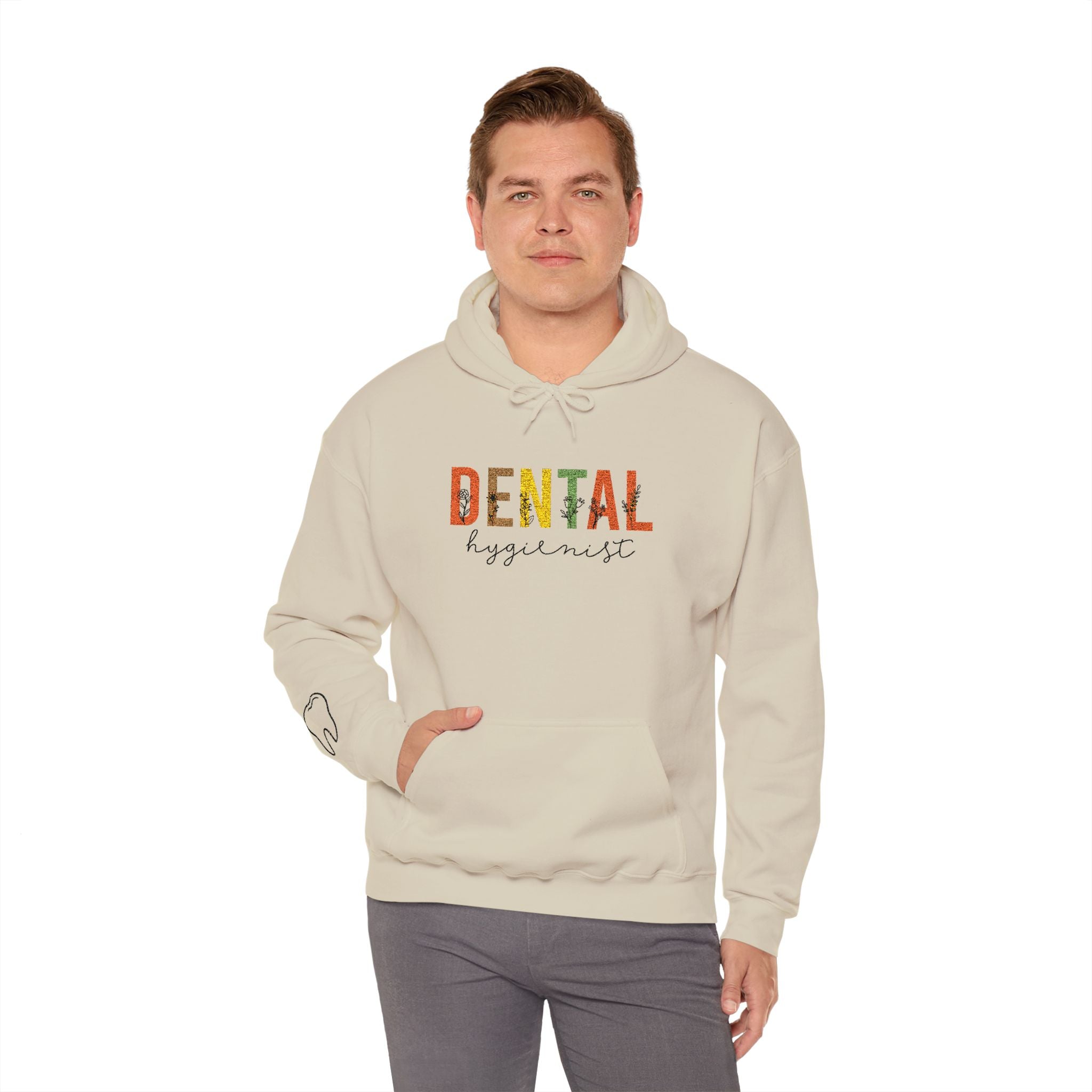 Embroidered Dental Hygienist Hoodie