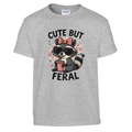Kids Cute But Feral T-Shirt