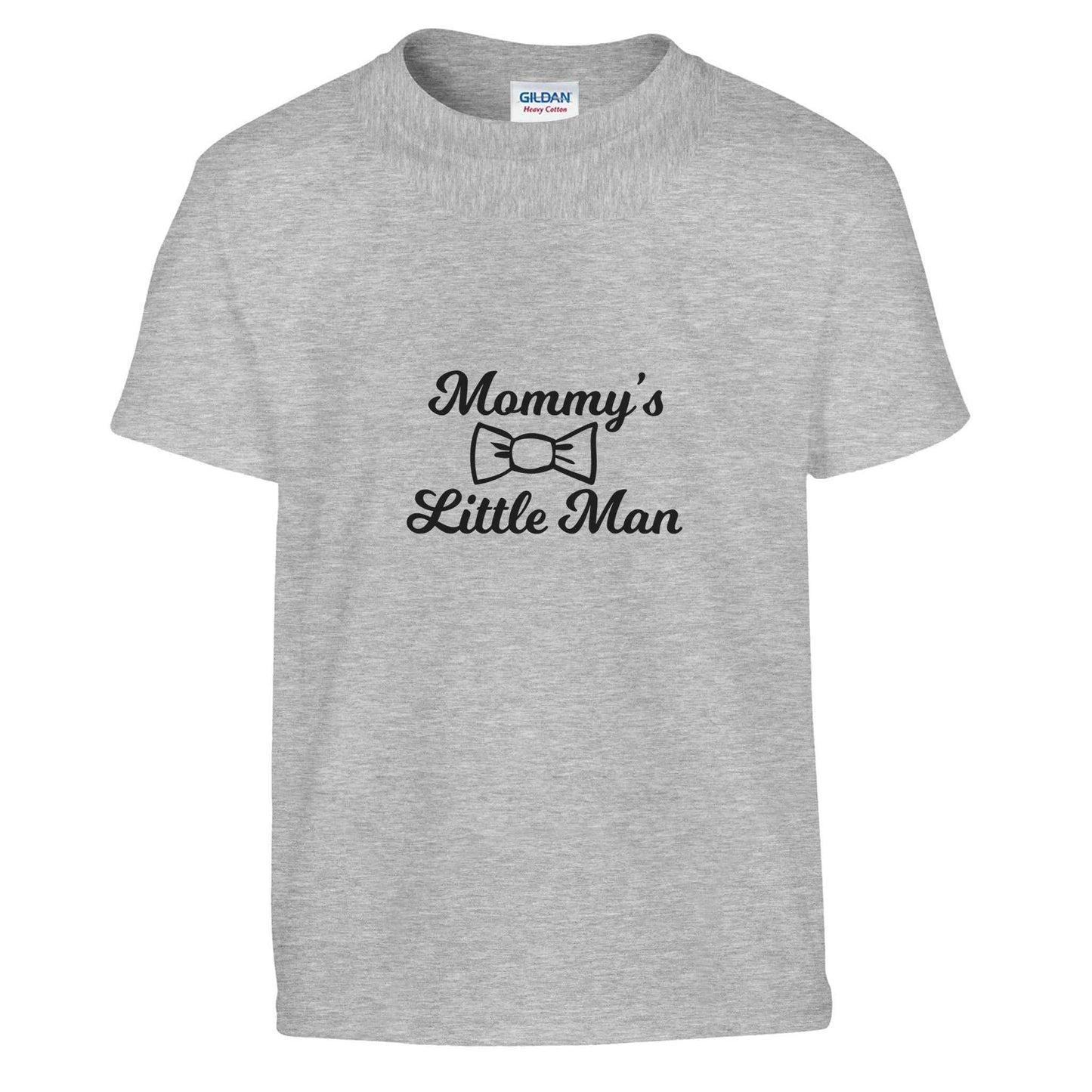 Mommy's Little Man Kids T-Shirt – Adorable Bow Tie Graphic for Your Dapper Darling