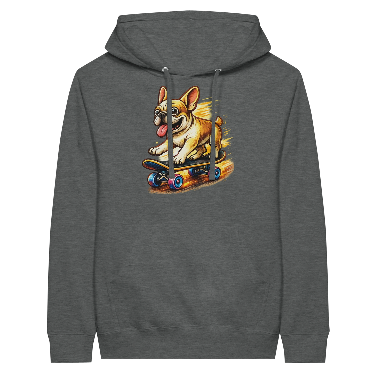 Skater Frenchie Hoodie