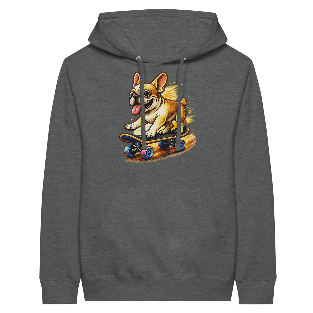 Skater Frenchie Hoodie