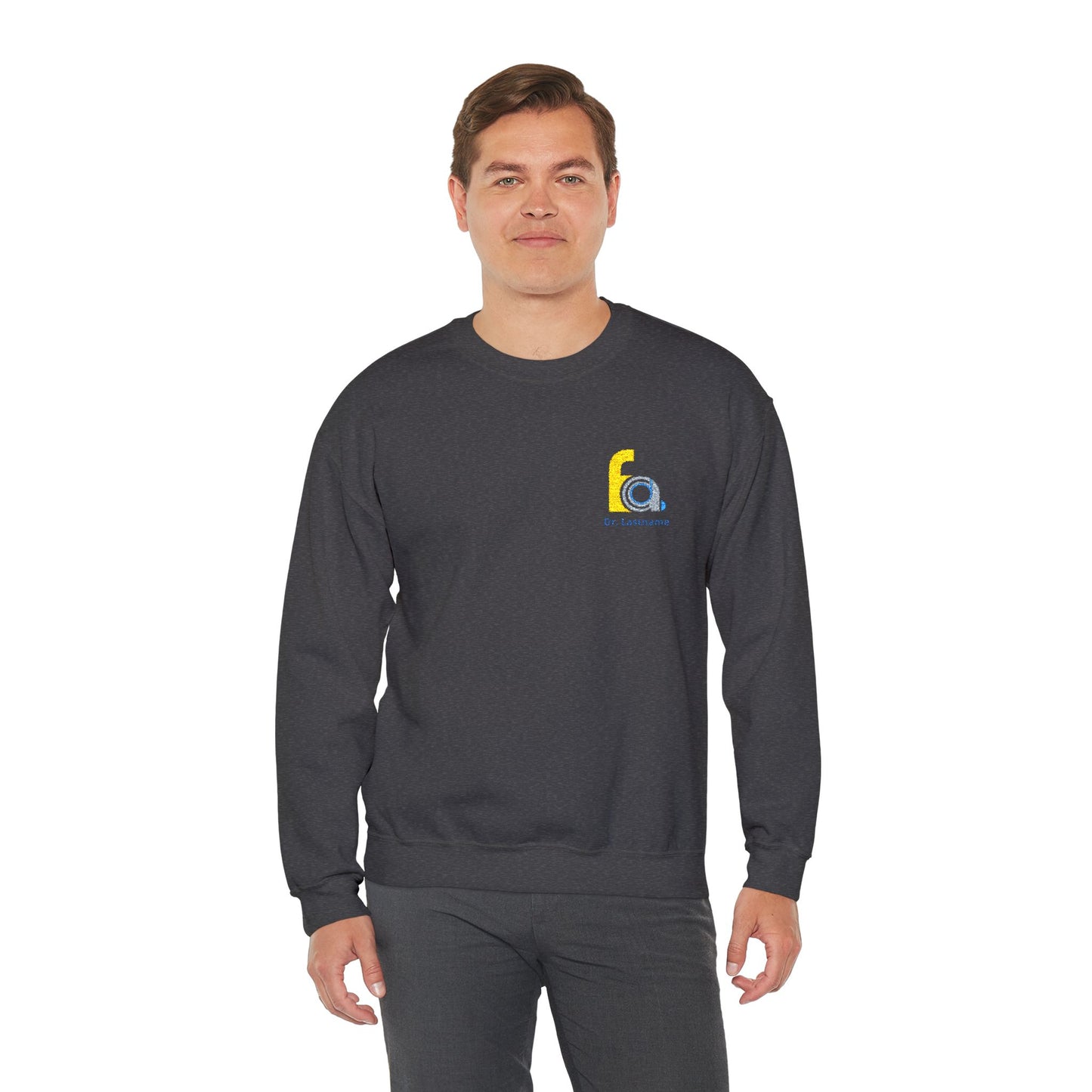 FACD Embroidered Logo Personalized Sweatshirt