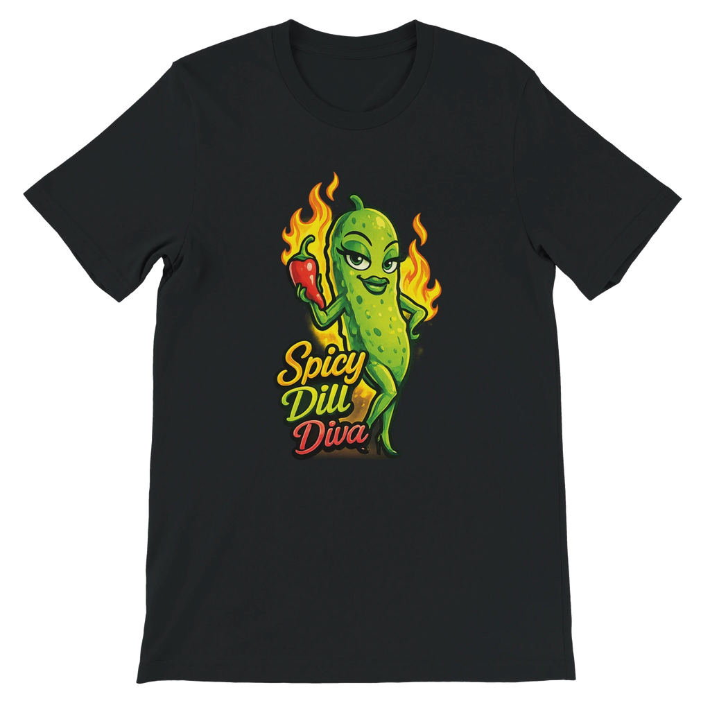 Spicy Dill Diva Pickle T-Shirt