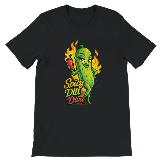 Spicy Dill Diva Pickle T-Shirt