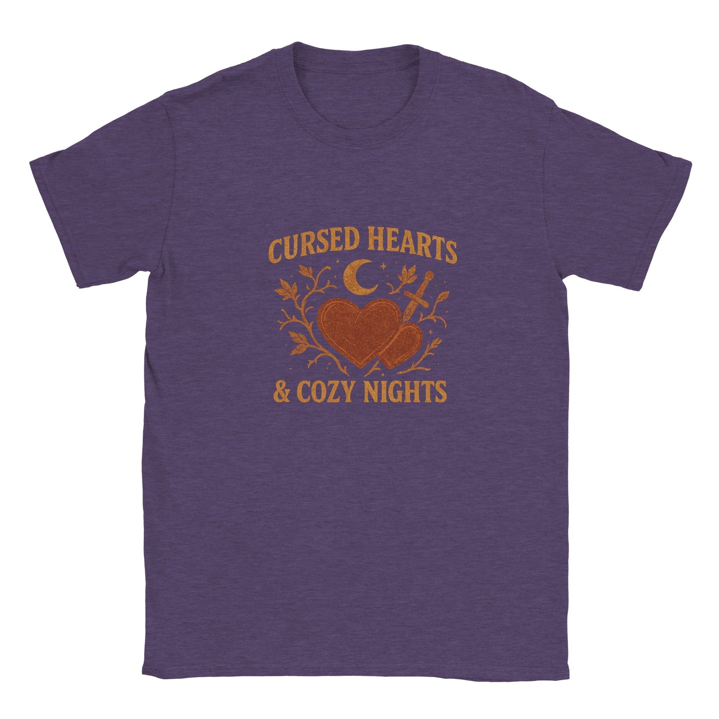 Cursed Hearts T-Shirt – Dark Fantasy Love Tee - F4 Custom Prints