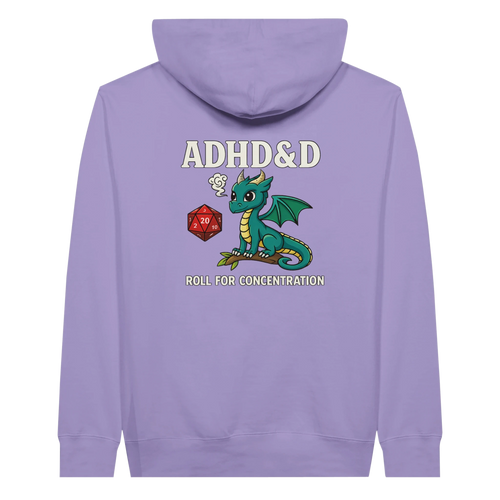 ADHD&D Roll for Concentration Hoodie