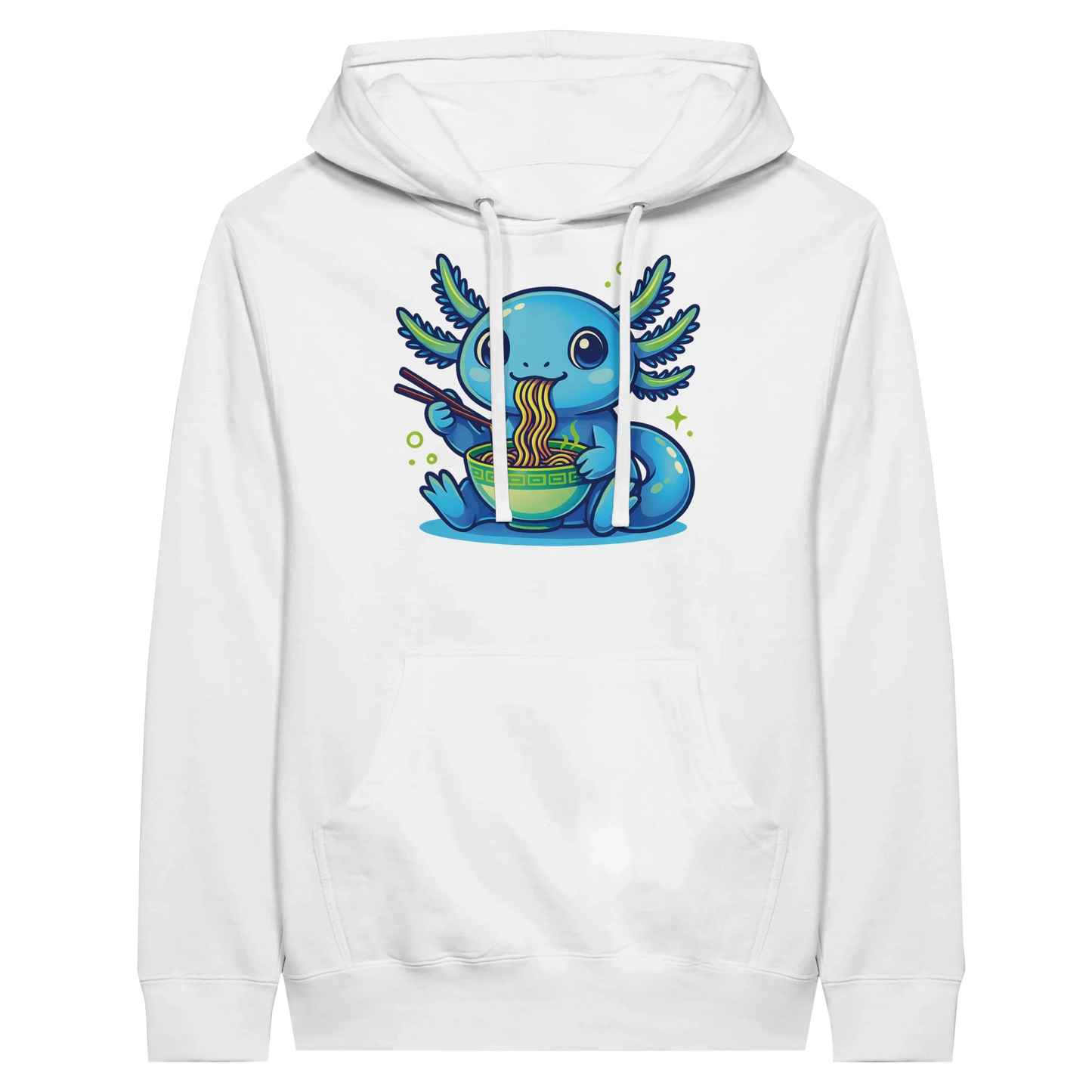 Kawaii Axolotl Ramen Hoodie