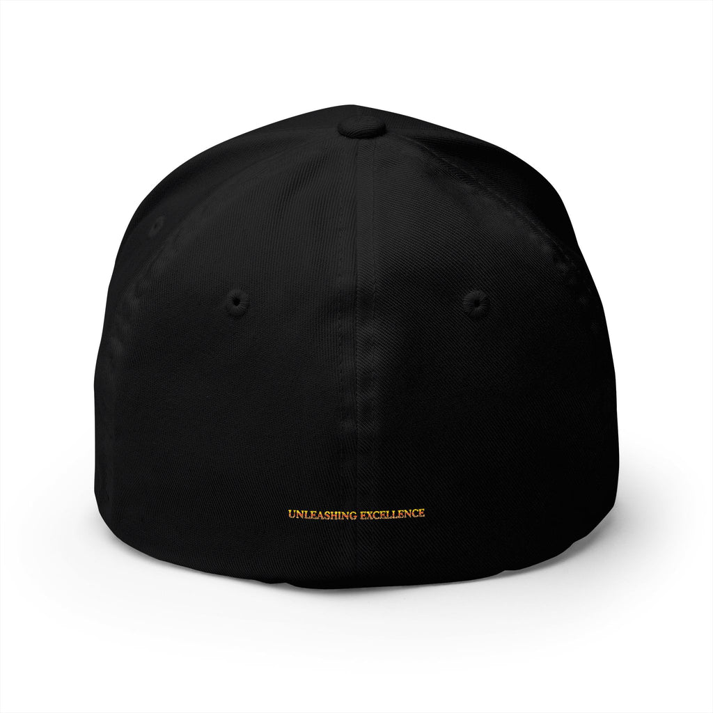 Bruce Poppy Unleashing Excellence FlexFit Hat - Embroidered