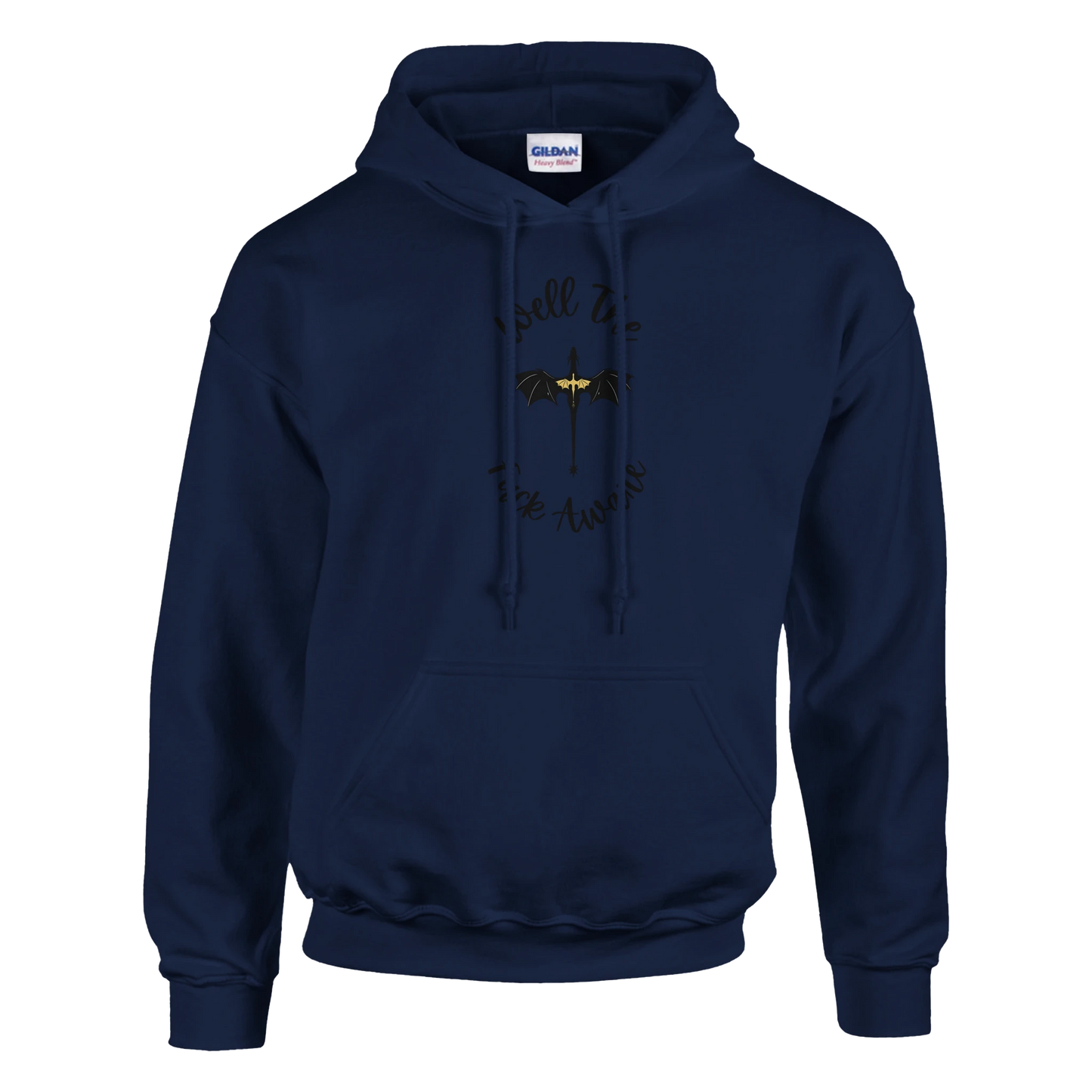 Well The Fuck Aware Hoodie – Bookish Forth Wing Hoodie - F4 Custom Prints