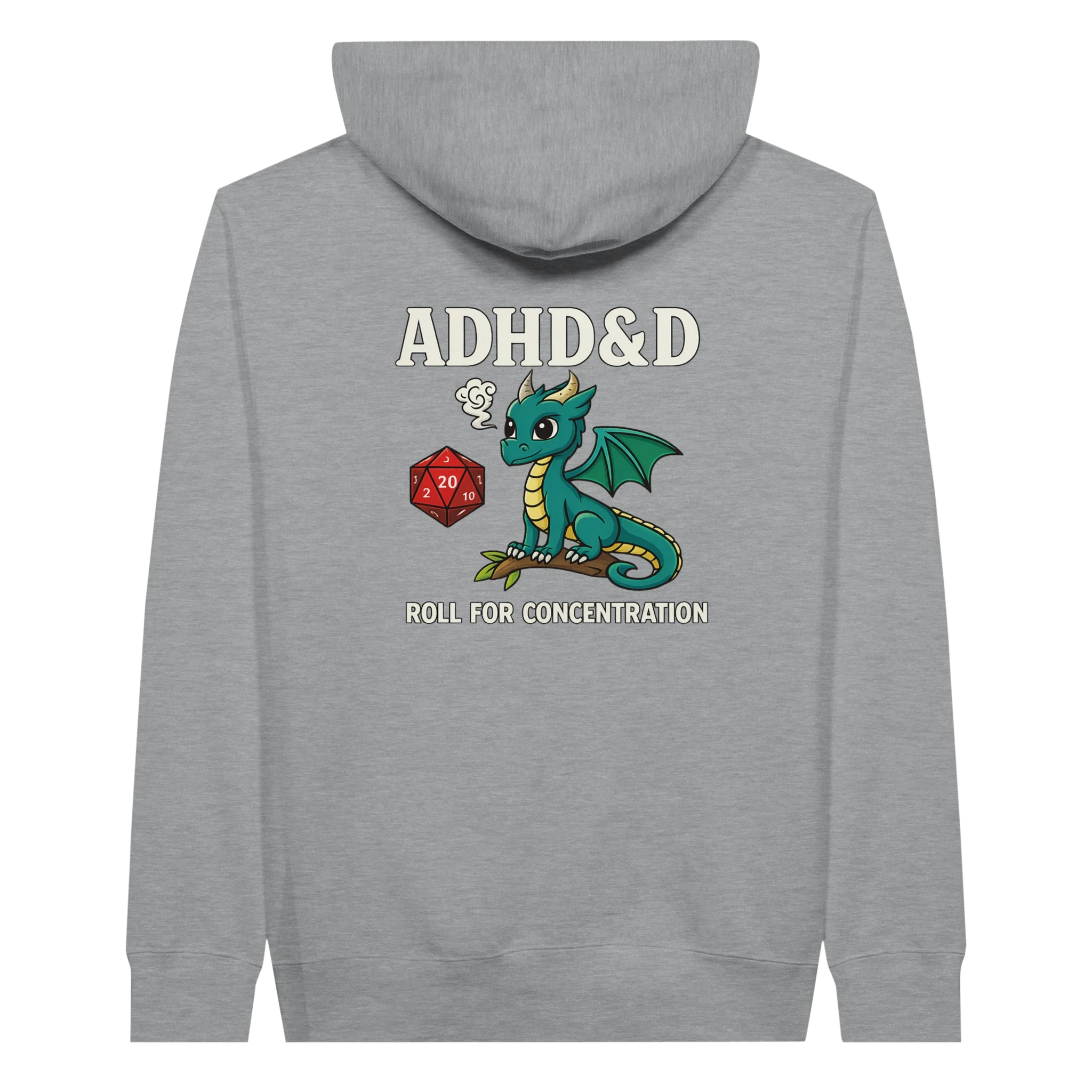 ADHD&D Roll for Concentration Hoodie