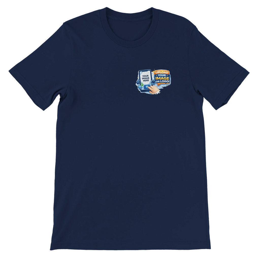 Custom Logo T-Shirt – Front & Back Print