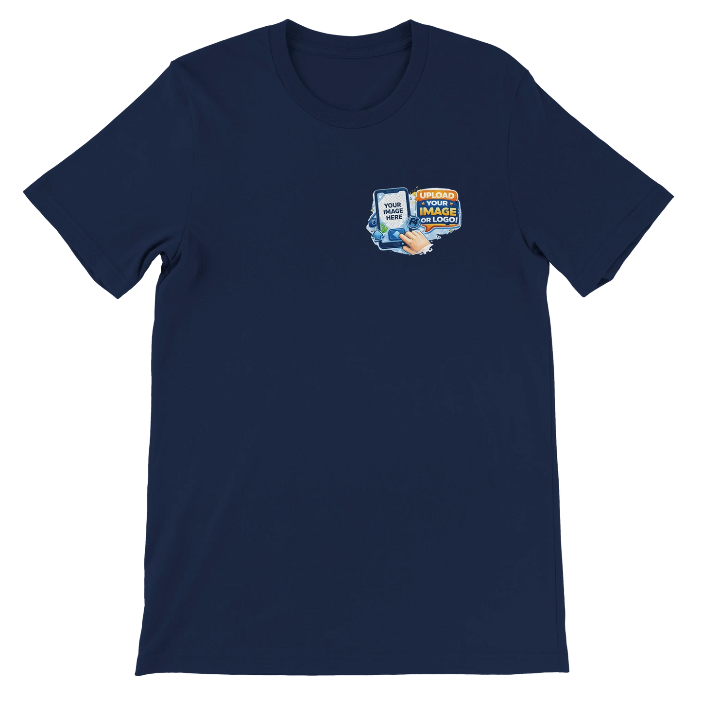 Custom Logo T-Shirt – Front & Back Print