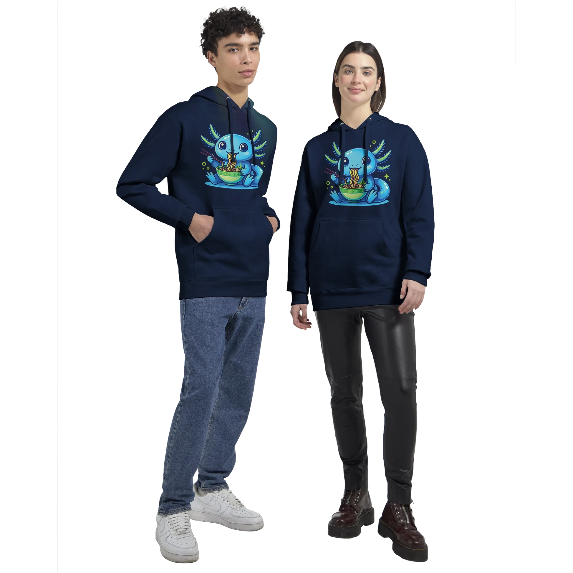 Kawaii Axolotl Ramen Hoodie