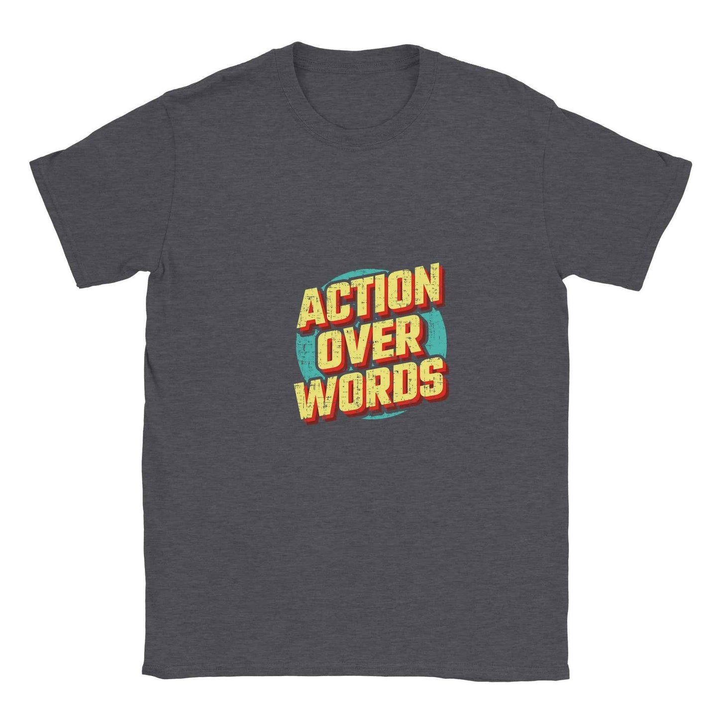 Action Over Words Graphic Tee – Premium Comfort & Bold Style for Everyday Wear
