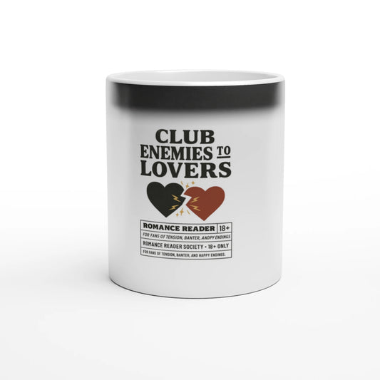 Enemies to Lovers Mug – Bookish Romance Coffee Cup - F4 Custom Prints