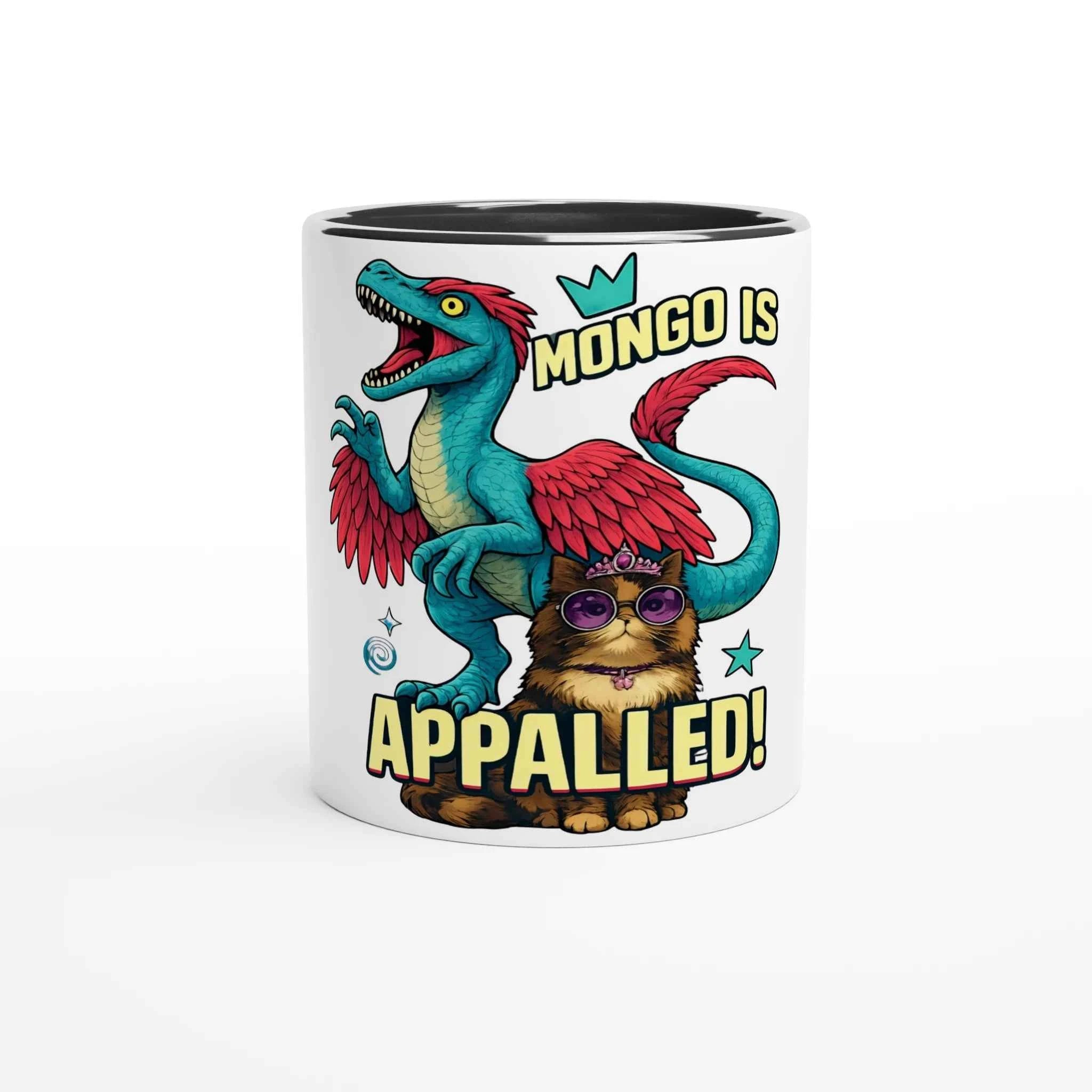 Mongo Is Appalled Princess Donut 11oz Coffee Mug with Color Inside