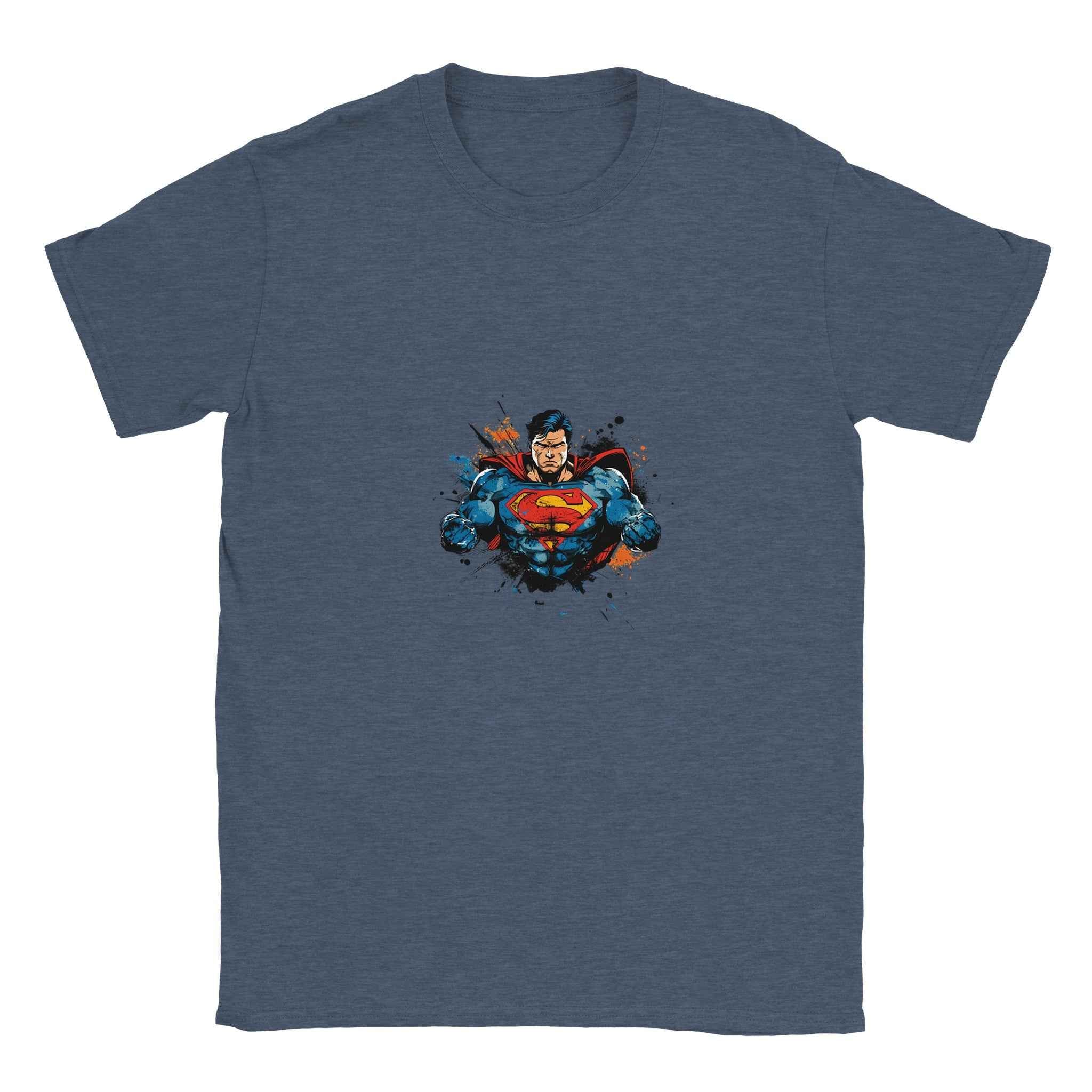 Superman Heroic Comic T-Shirt– Heroic Comic-Inspired Graphic Tee