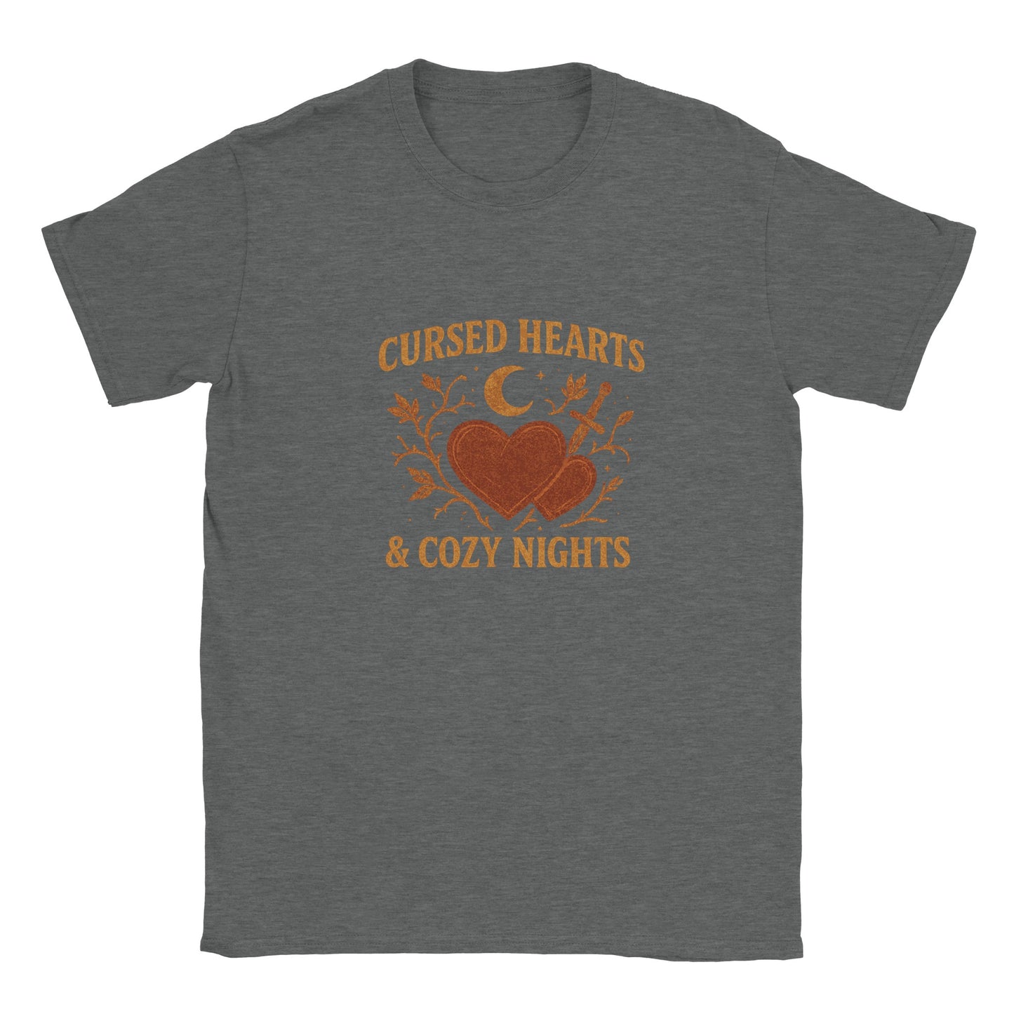 Cursed Hearts T-Shirt – Dark Fantasy Love Tee - F4 Custom Prints