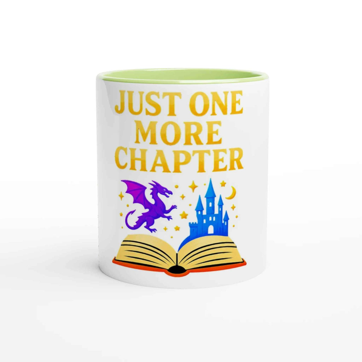 Just One More Chapter 11oz Coffee Mug with Color Inside