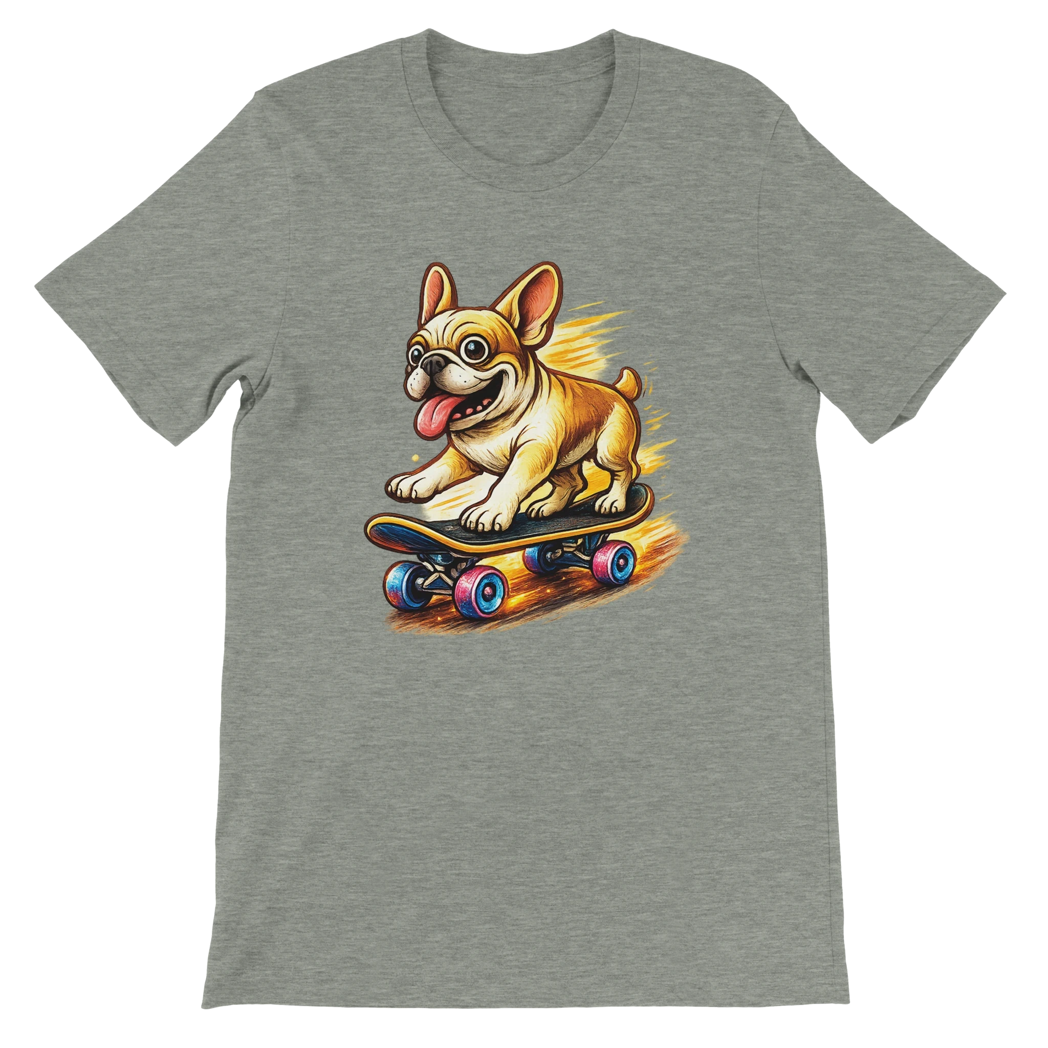 Skater Frenchie T-Shirt