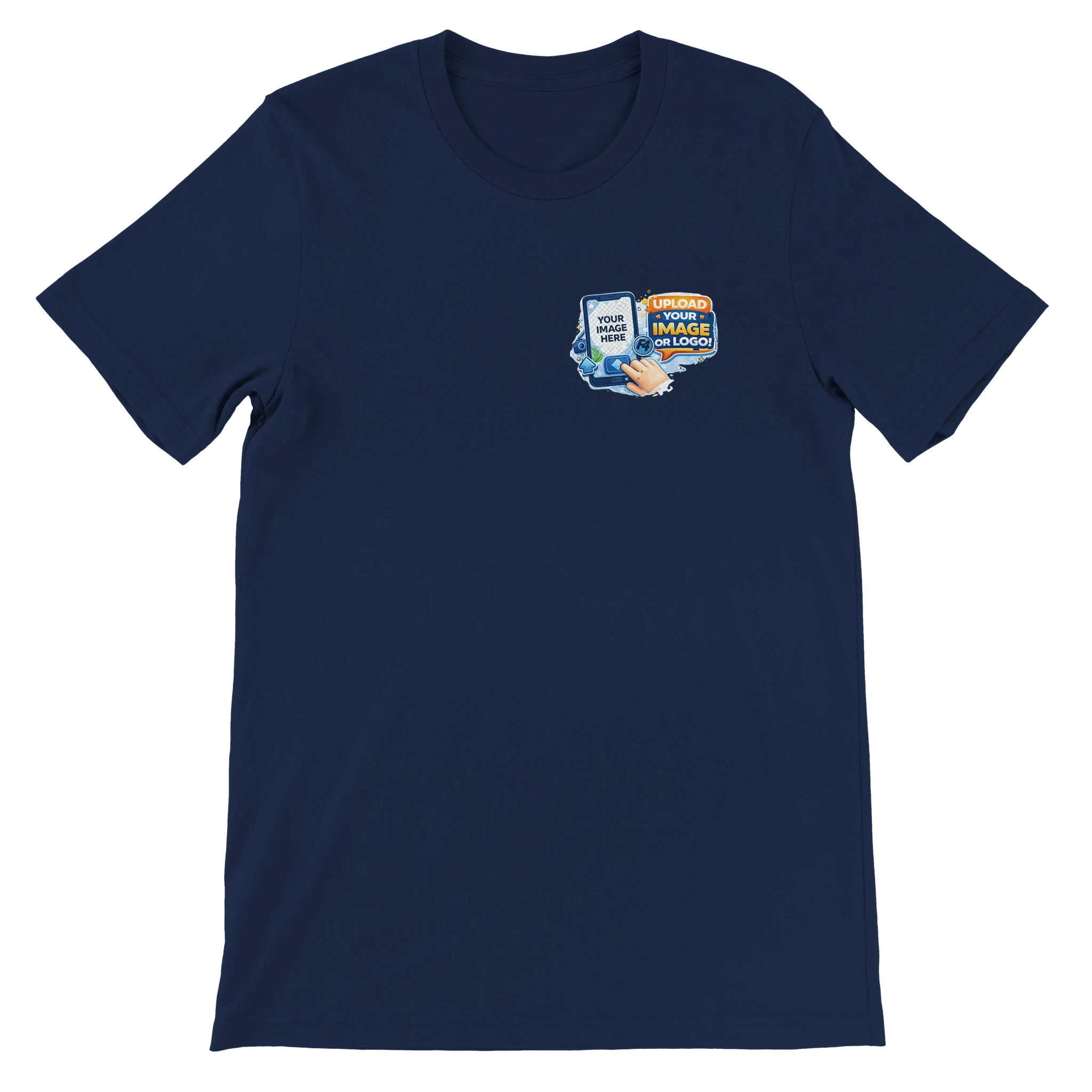 Custom Logo T-Shirt – Front & Back Print