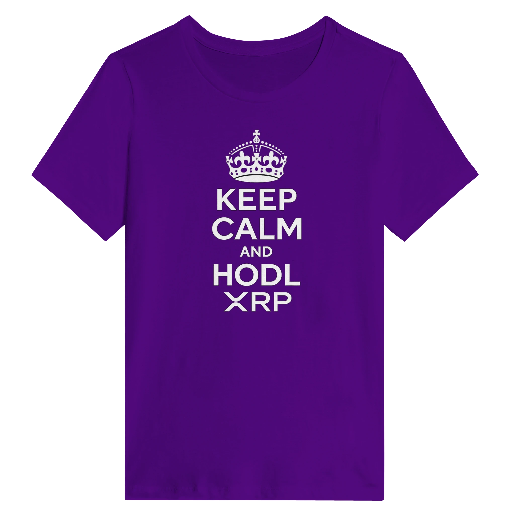 Women’s Keep Calm and HODL XRP T-Shirt