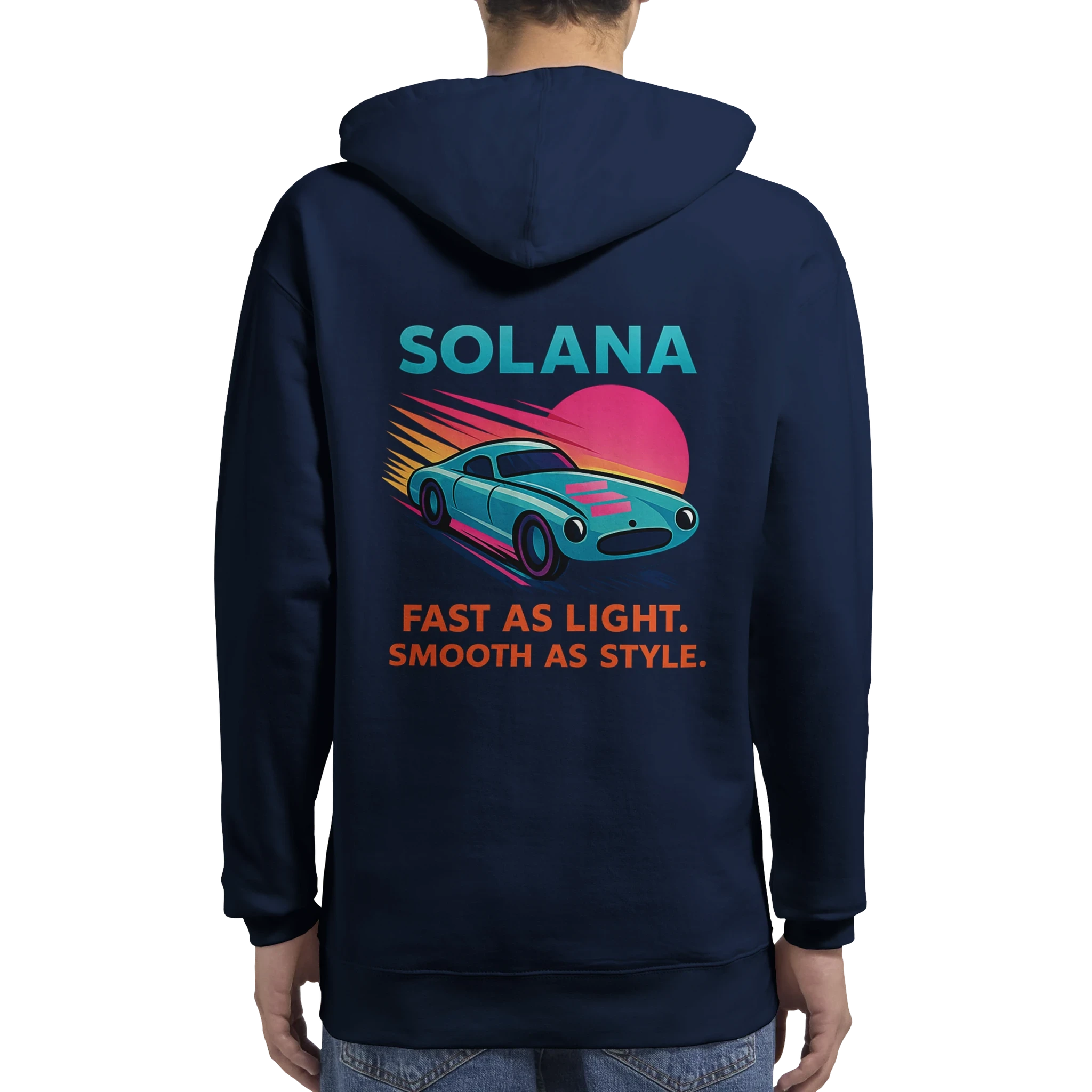 Solana Crypto Graphic Hoodie