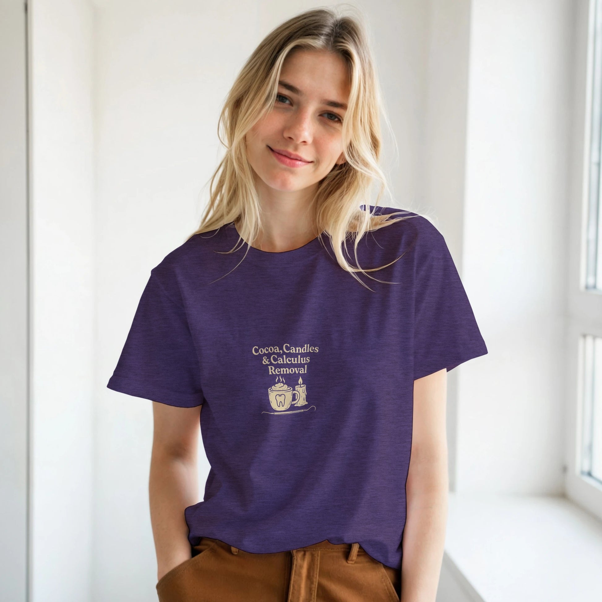 Cocoa Candles Calculus Removal Tee – Fall Dental T-Shirt - F4 Custom Prints