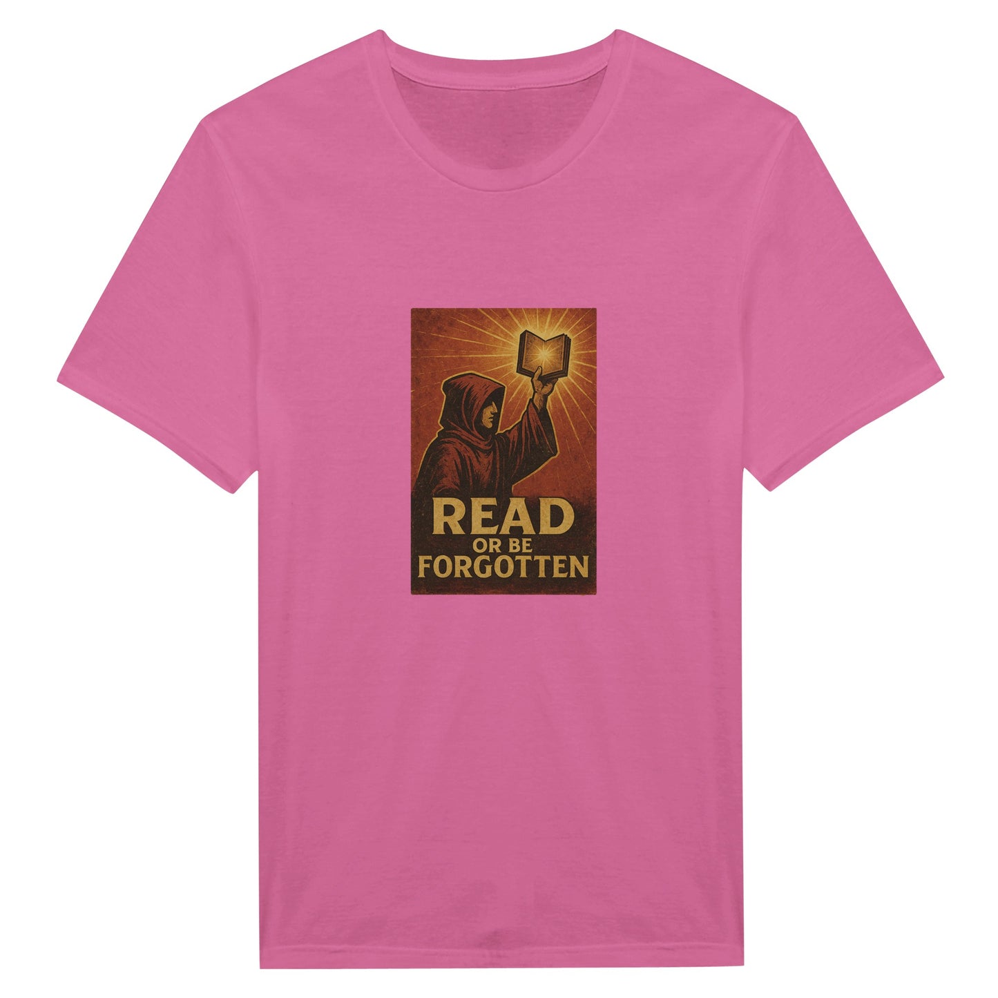 Read Or Be Forgotten T-Shirt – Vintage Book Lover Tee for Readers & Writers - F4 Custom Prints