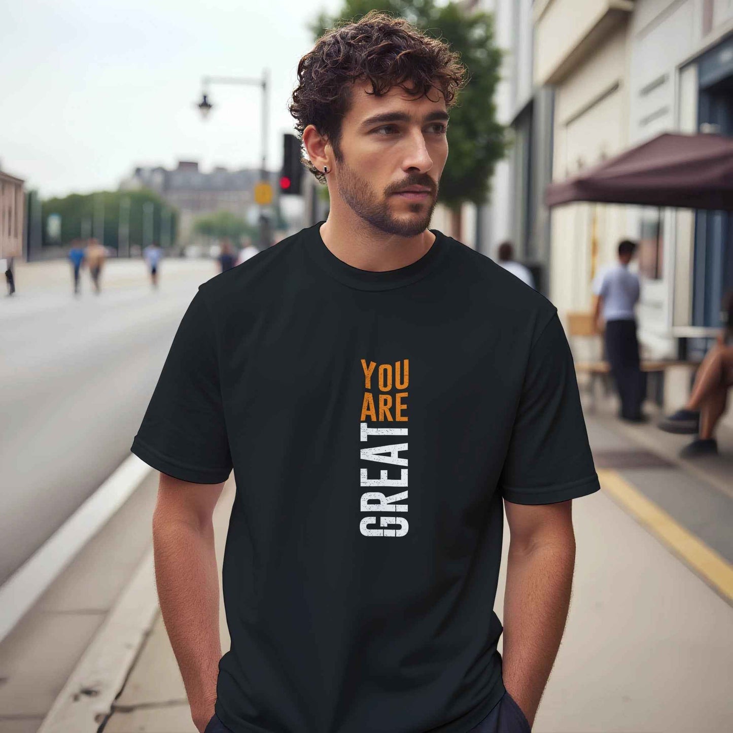 You Are Great Graphic Tee – Premium Comfort & Bold Style for Everyday Wear