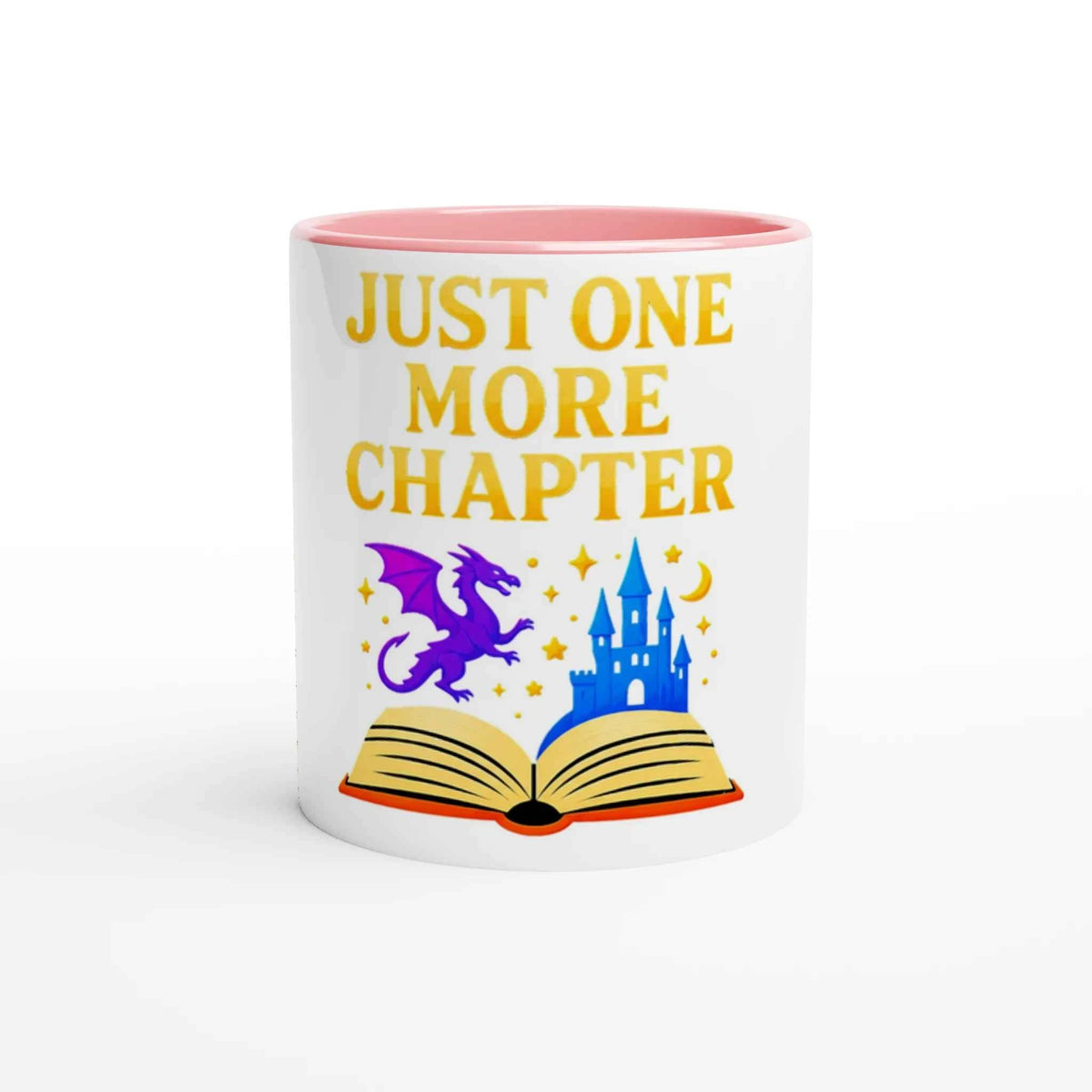 Just One More Chapter 11oz Coffee Mug with Color Inside