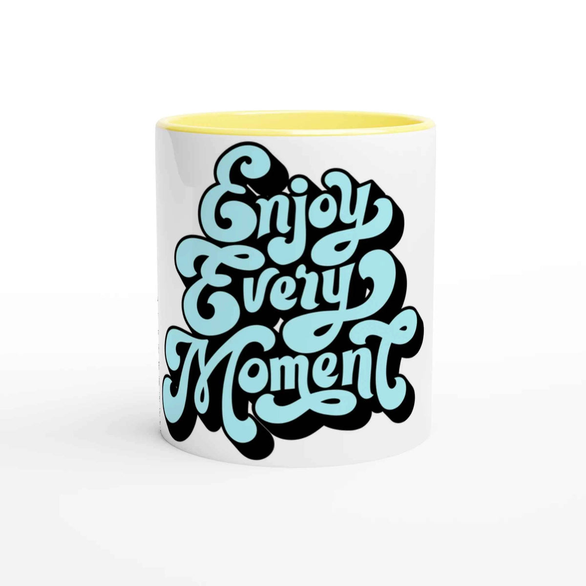 Enjoy Every Moment Mug with Color Inside