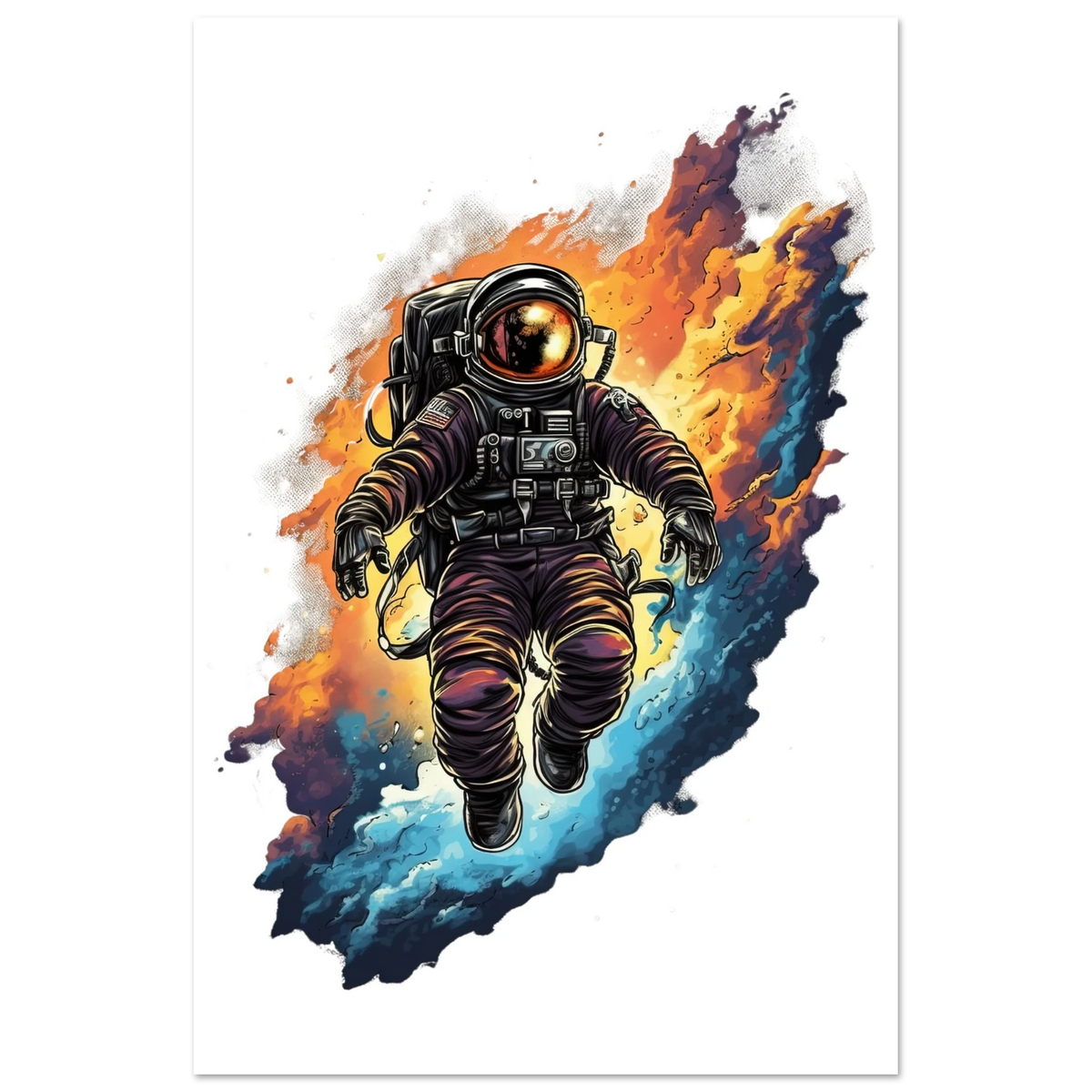 Cosmic Explorer Fine Art Poster