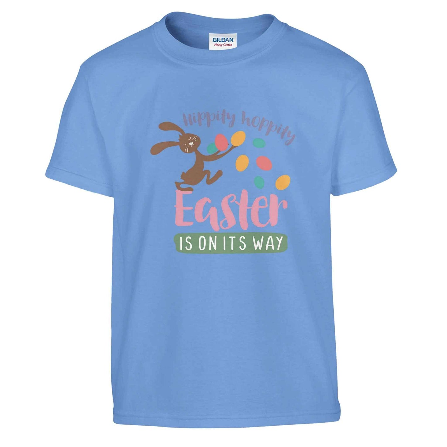Easter Bunny Kids T-Shirt – Hippity Hoppity Fun in Your Choice of Colors and Sizes