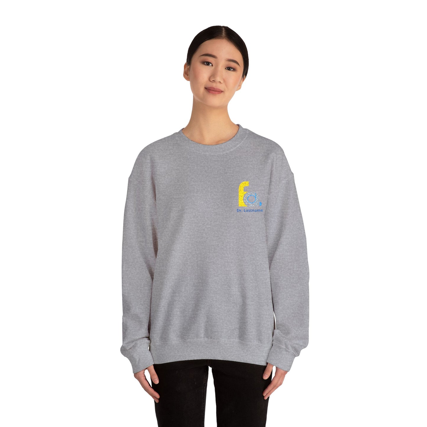 FACD Embroidered Logo Personalized Sweatshirt