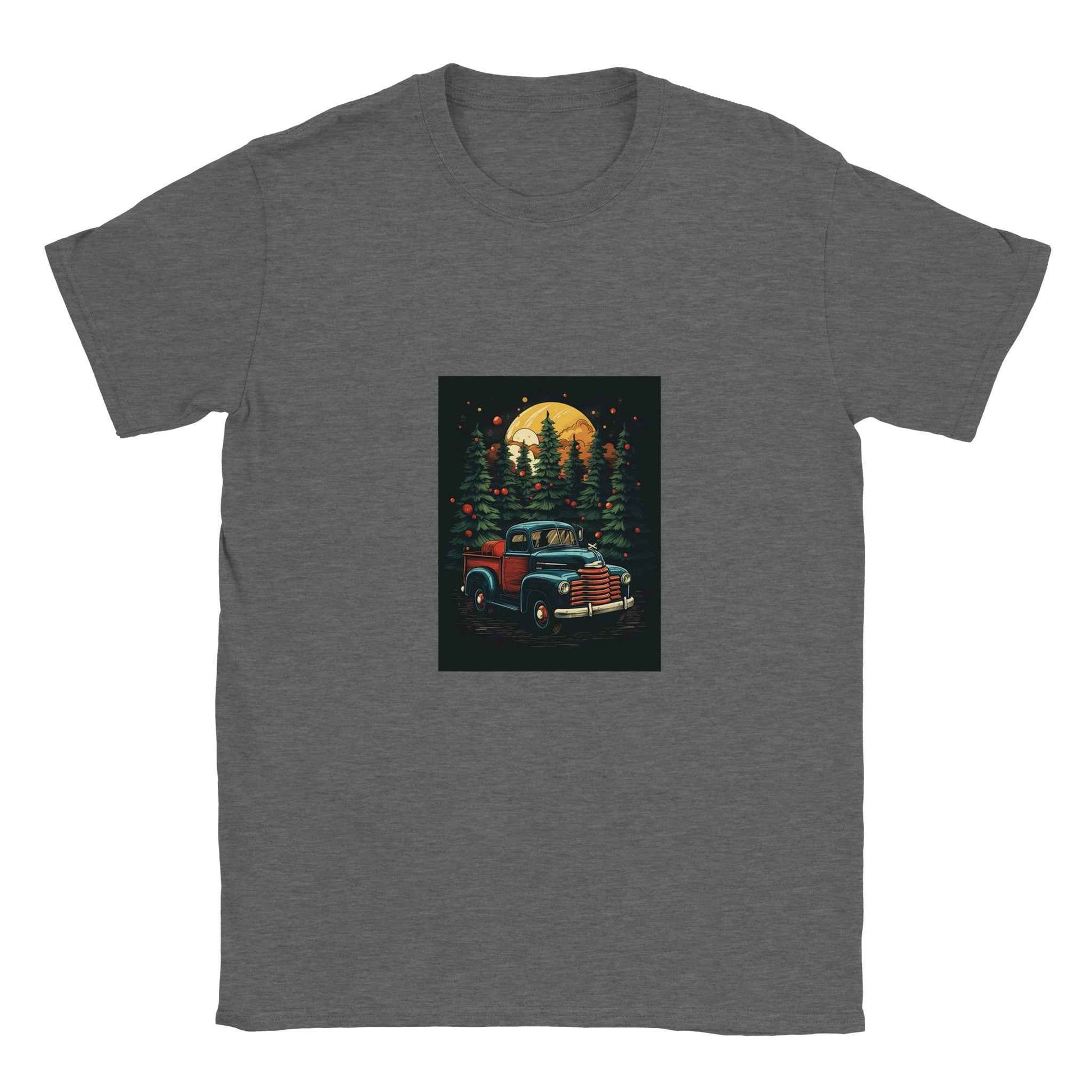 Vintage Christmas Truck Shirt – Festive Holiday Graphic Tee for Men & Women