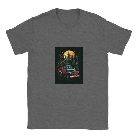 Vintage Christmas Truck Shirt – Festive Holiday Graphic Tee for Men & Women