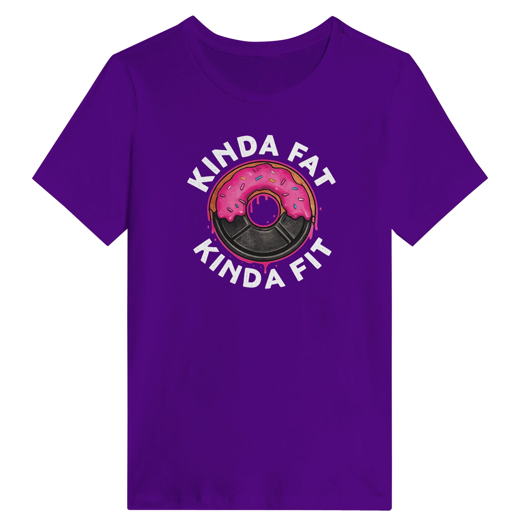 Women’s Kinda Fat Kinda Fit Donut T-Shirt