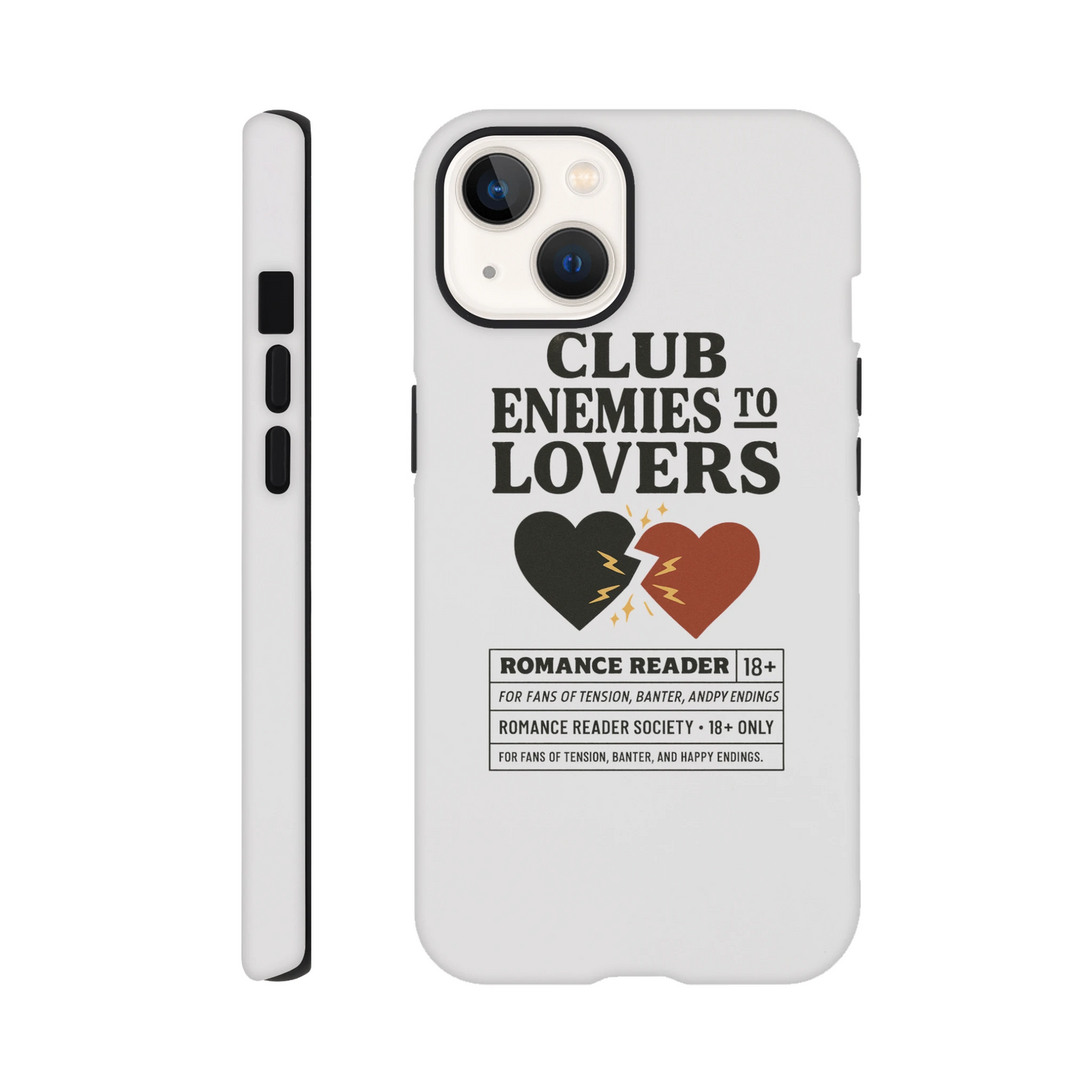 Enemies to Lovers Phone Case – Tough Dual-Layer Protective Cover - F4 Custom Prints