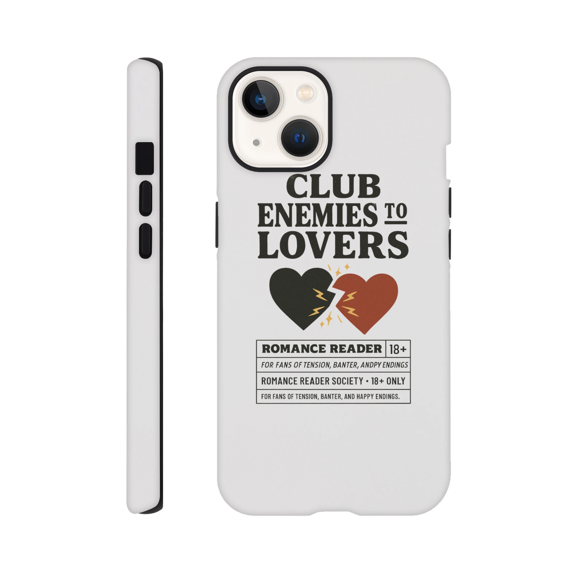 Enemies to Lovers Phone Case – Tough Dual-Layer Protective Cover - F4 Custom Prints