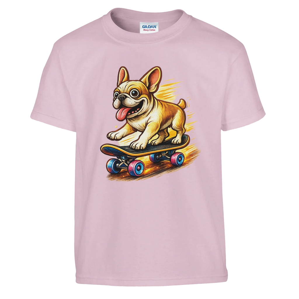 Kids Skater Frenchie T-Shirt