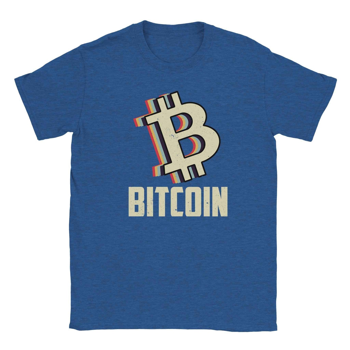 Bitcoin Cryptocurrency T-Shirt – Retro Vibe BTC Design