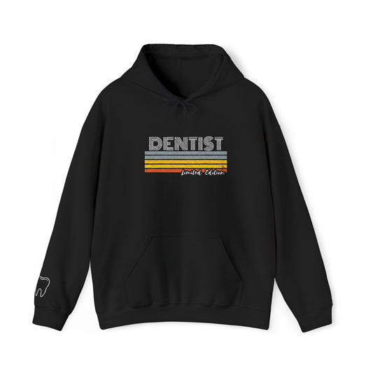 Embroidered Retro Dentist Hoodie | Dental Apparel
